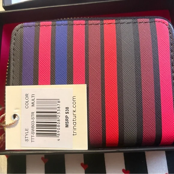 Trina Turk Multicolor Striped Wallet New with Tags!❤️ - Picture 5 of 8